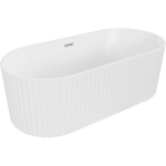 Vonia Mexen Paola, 150 x 75 cm, White matt + Chrome persipylimas