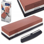 Ostrzałka do Noży Kamienna Dwustronna z Prowadnicą ORION 18,5 x 6 x 3 cm