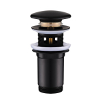 Laveo "Klik-klak" dangtelis praustuvui universalus, Black Ceramic