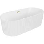 Vonia Mexen Paola, 170 x 80 cm, White matt + Gold persipylimas