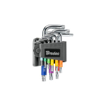 TORX raktų rinkinys Bradas TX 10-50 mm, multicolour / short, 9 vnt.