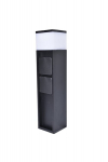 Lutec Led sodo stulpelis su elektros lizdais, 11w, Ip54