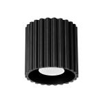 Sollux Lighting lubinis &scaron;viestuvas Aura 1, juodas