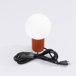 Sollux Lighting stalinis &scaron;viestuvas Halo, raudonos ochros spalvos