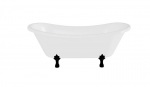 Vonia Besco Amelia 190, White+Black (be sifono, be persipylimo skylės)