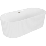 Vonia Mexen Paola, 170 x 80 cm, White gloss + Brushed nickel persipylimas