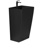 Laisvai pastatomas praustuvas Mexen Oda, 42 x 42 cm, Black matt