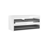 Praustuvo spintelės korpusas Mexen Box-A, 100 cm, 2 stalčiai, White glossy