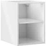 Mexen Box-A spintelė su lentyna, 35 cm, White glossy