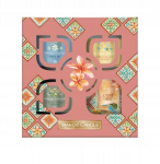 Yankee Candle "hello Italy!" rinkinys: mažas tumbleris + 3 mini žvakės