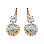 Auskarai moterims DiamondSky &bdquo;Clarice VI (Crystal Moonlight)&ldquo; su Swarovski kristalais DS03A328