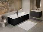 Vonia Besco Shea, 140 x 70 cm, su rifliuota juoda apdaila