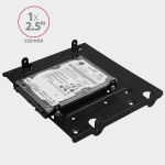 Axagon Rhd-435 metalinis dėklas 4x 2.5" arba 2x 2.5" + 1x 3.5" diskams