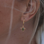Paul Hewitt Turtle Hoops Earring Gold PH-JE-0180 PH-JE-0180