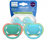 Čiulptukas Philips Avent Ultra Air SCF087/10, 6-18 mėn., 2 vnt.