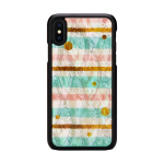 iKins K1630J Pop Mint juodas dėklas skirtas iPhone XS/X