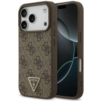 Guess Leather 4G Triangle Strass MagSafe
