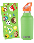 Skip Hop nerūdijančio plieno gertuvė su lipdukais, 380 ml