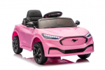 Battery-Powered Car Ford Mustang Mach-E Pink