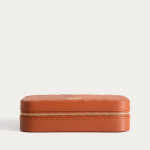 Homla papuo&scaron;alų dėžutė Rinas, ruda, 20,5x10,5x6 cm