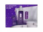 Rinkinys Clinique Anti-Aging Experts moterims: veido serumas, 50 ml + veido kremas, 15 ml + paakių kremas, 5 ml + kosmetinė