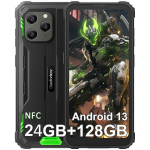 Telefonas Blackview BV5300 Plus(NFC) 6,1" 24GB+128GB/2TB Android 13 6580mAh 13MP IP68 Žalia