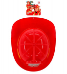 Kask strażacki czerwony