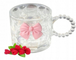 Stiklinė su rankena Bubble Rainbow 260ml, 1 vnt.