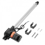 Linijinė pavara, 6000N, 12V DC, 400 mm eigos