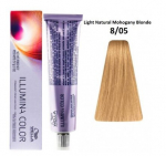 Wella Illumina Color 8/05 &scaron;viesūs natūralūs mahagoniniai dažai 60 ml