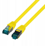 Patchcord S/ftp Cat.6a 5m Lszh geltonas