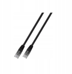 Patchcord Utp kat. 5e 2m juodas Pvc