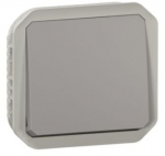 Legrand Plexo 069540l vienpoliaris jungiklis, pilkas, Ip55