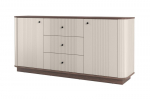 Komoda Bogart Vesper 160, smėlio spalvos/ruda