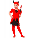 DEVIL (dress, headpiece)