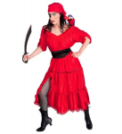 &bdquo;CARIBBEAN WENCH&ldquo; (suknelė, diržas, bandana, akių rai&scaron;tis)