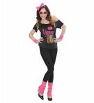 THE 80s FASHION (T-shirt, bow headband, leg warmers)