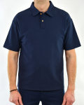 Polo mar&scaron;kinėliai vyrams DH Style 2501, mėlyni