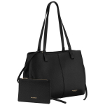 Didelė moteri&scaron;ka shopper rankinė Peterson, juoda AX37