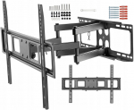 TV laikiklis TV reguliuojamas sieninis laikiklis 81&ndash;178 cm VESA, TV reguliuojamas sieninis laikiklis 81&ndash;178 cm VESA
