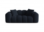 Dvivietė sofa Micadoni Treno, Dark Blue
