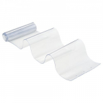 PVC juostinė užuolaida, 2.1x0.9x0.2 cm, Skaidri, Termoizoliacinis plastikas