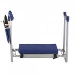 Sodo suoliukas ir kelio atrama, 58,5x30x48,5 cm, sulankstomas, tvirtas, su laikymo vieta