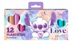 Coolpack plastelinas "disney Fashion - Stitch" pastelinis, 12 spalvų