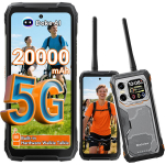 Telefonas Blackview XPLORE 1 Walkie Talkie 5G 6.78" 48GB+512GB/2TB 64MP+50MP Android 15 NFC/Gemini AI/OTG/GPS/FM - Juoda