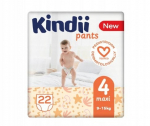 Sauskelnės - kelnaitės Kindii 4 Maxi (9-15kg) 22vnt