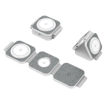 Įkrovimo stotis MagSafe, 3-in-1 sulankstoma, pilka