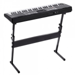 Skaitmeninis klavi&scaron;inis pianinas, 61 klavi&scaron;as, 85x25.5x120 cm, reguliuojamas stovas, elektrinis