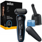 Elektrinė barzdaskutė Braun Series 5 52-b7000cc su valymo stotele
