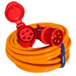Pramoninis prailgintuvas H07bq-f 5x2,5 16a 3m oranžinis